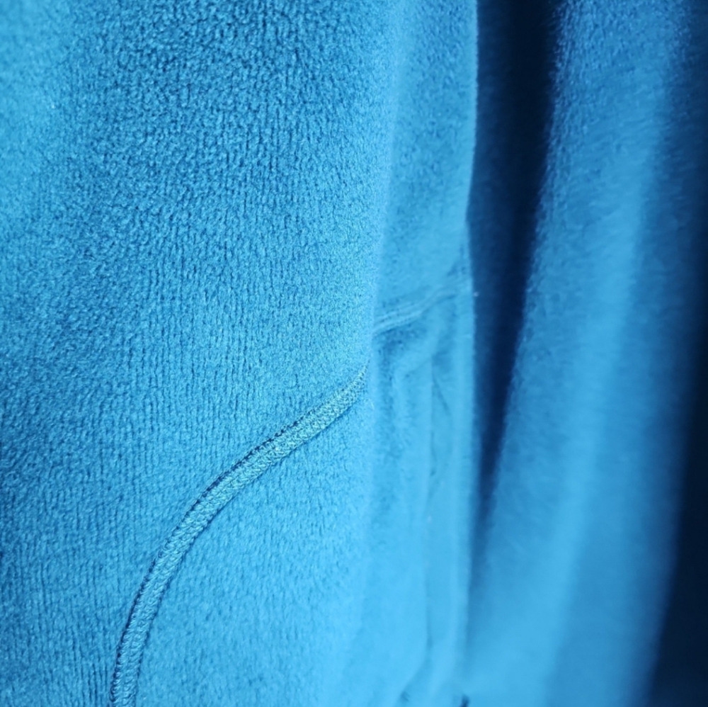 Isaac Mizrahi teal open front cardigan size Large - Picture 3 of 8